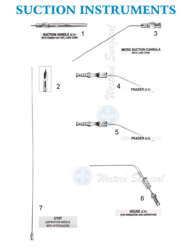 Suction Instruments