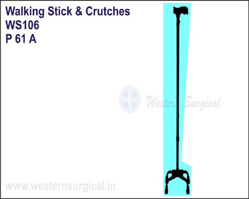 Polished Aluminium Walking Sticks & Crutches