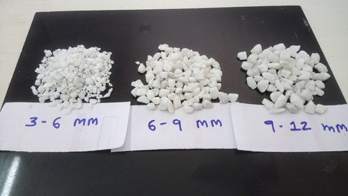 high quality water wash White Marble crushed Stone aggregate and chips