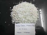 Granular Water Wash White Marble Crushed Stone aggregate and chips