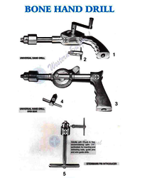 Bone Hand Drill - Application: Hospital