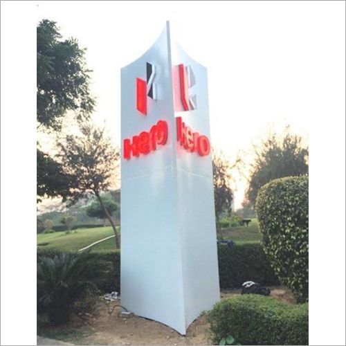 3D Letter Acrylic Signage Board Application: Industrial