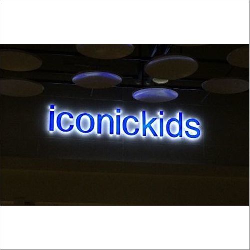Acrylic Led Signage Application: Industrial