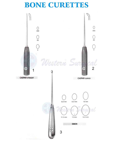 Surgical Bone Curettes Instrument