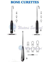 Surgical Bone Curettes Instrument