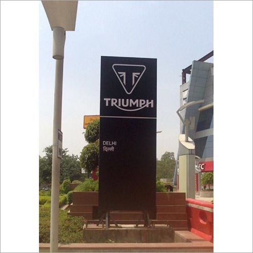 Customized Acrylic Signage Board Application: Industrial