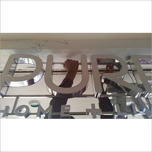 Customized Ss Signage Letter Board Application: Industrial