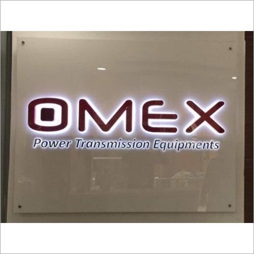Showroom LED Signage - Customized Size, Multiple Color Options | Long Service Life, Ideal for Industrial Use