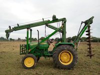 Tractor Mounted Post Holes Drilling Rig