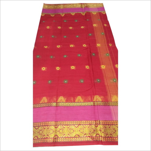 Pure Cotton Weaving Saree - 5.5 M Length, Made from Pure Cotton | Casual Elegance for Everyday Wear, Versatile Fashion Statement