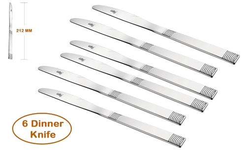 Shapes Lynex Dinner Knife 6 Pcs