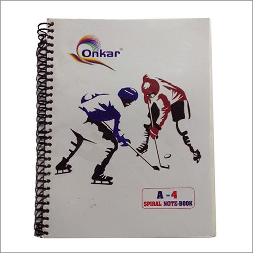 Paper Onkar A4 Sprial Notebook