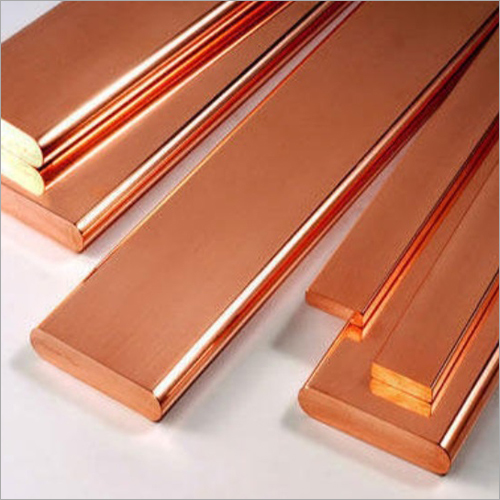Copper Plain Flat Bar Grade: Available In Different Grade