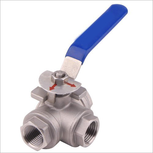 Stainless Steel Three Way Ball Valve