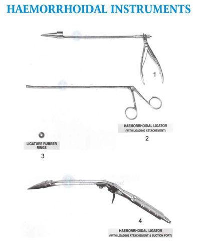 Haemorrhoidal Instruments