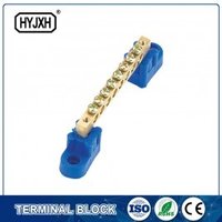 Single row zero line copper terminal