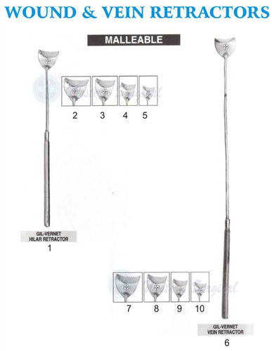 Wound & vein Retractors