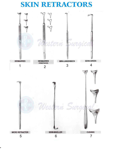 General Medical Skin Retractors