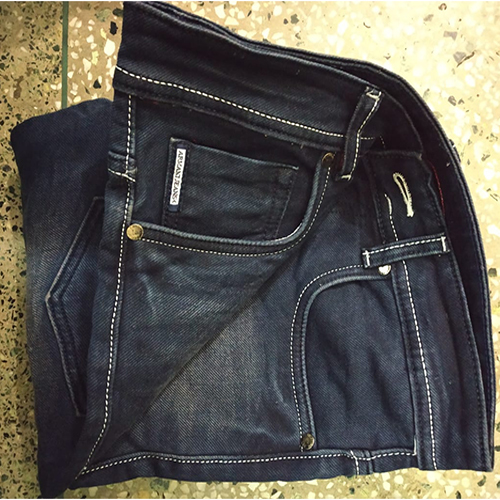 Shaded Black Denim Jeans