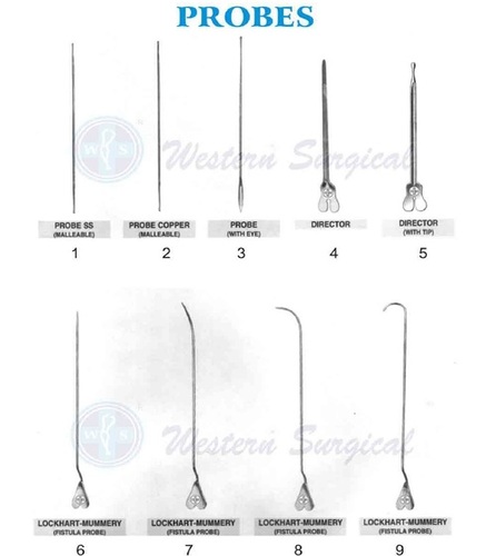 Probes By WESTERN SURGICAL