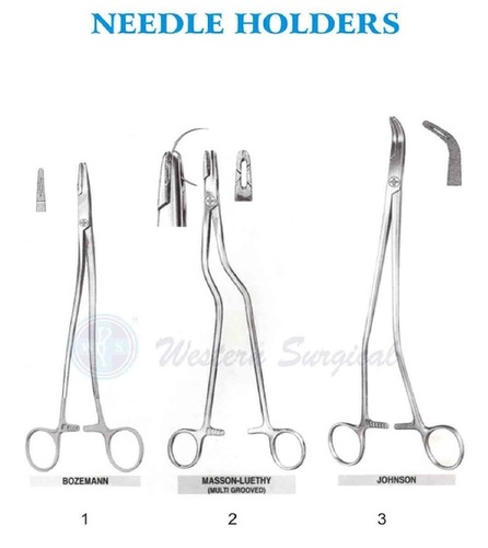 Needle Holders By WESTERN SURGICAL