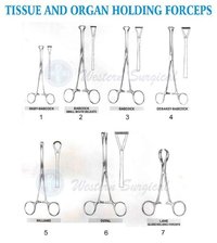 Tissue And Organ Holding Forcep