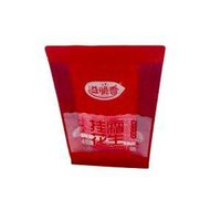 Peanut Plastic Packaging Pouch With Zipper Lock