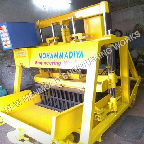 Hollow Block Machine - High Capacity, 240V PLC Control | Automatic, Computerized, Steaming Method, Mini Loader & Cement Mixer