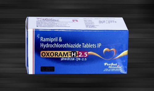 Ramipril 2.5 mg &  Hydrochlorothiazide 12.5 mg