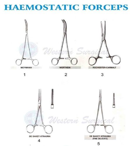 Haemostatic Forceps By https://www.tradeindia.com/western-surgical-4282744/