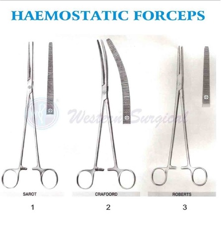 Stainless Steel Surgical Haemostatic Forceps