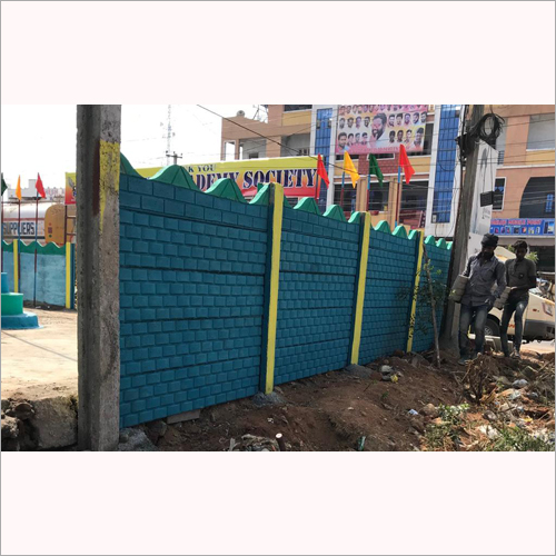 Precast Compound Wall - RCC Material, Customized Size | Heat & Water Resistant, Convenient to Install, Flawless Design