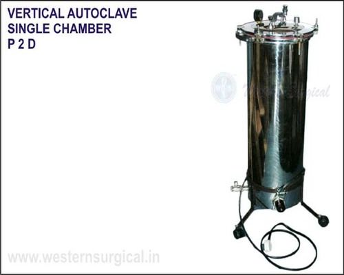 Vertical Autoclave Single Chamber