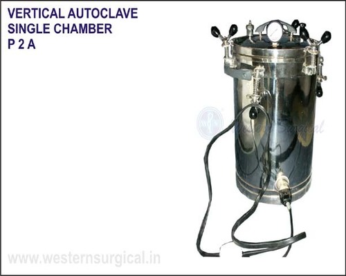 Vertical Autoclave Single Chamber