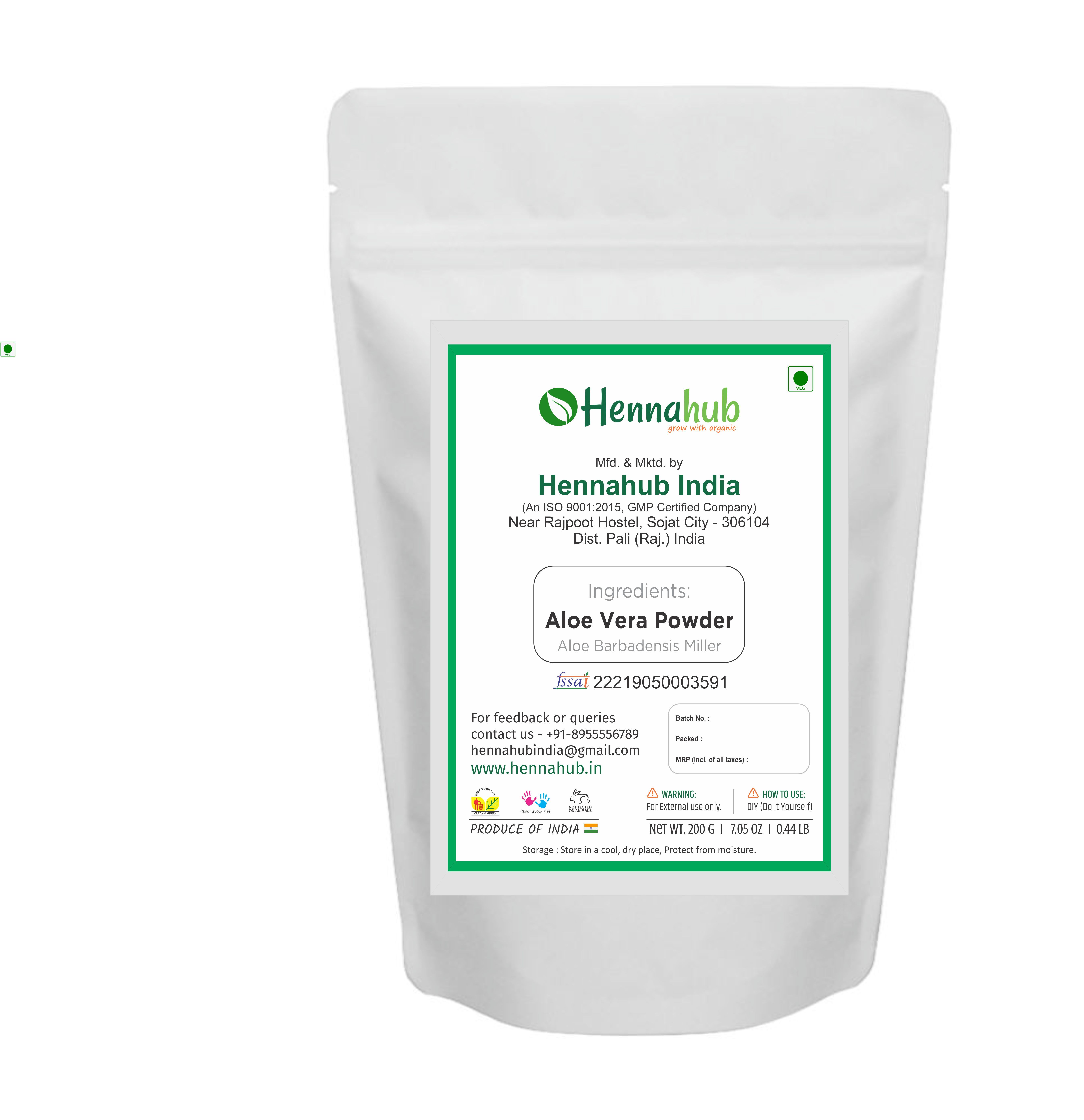Aloe Vera Powder