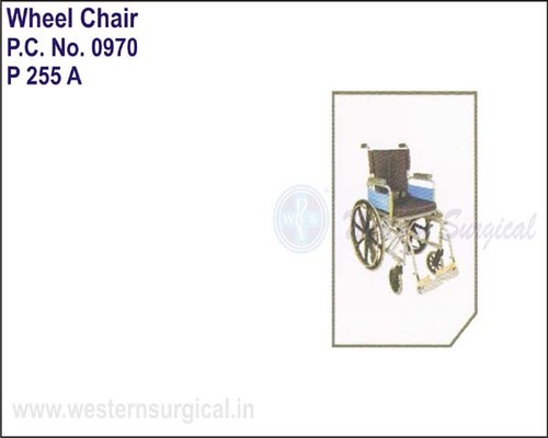 Invalid Wheel Chair (deluxe) With High Back Rest By WESTERN SURGICAL