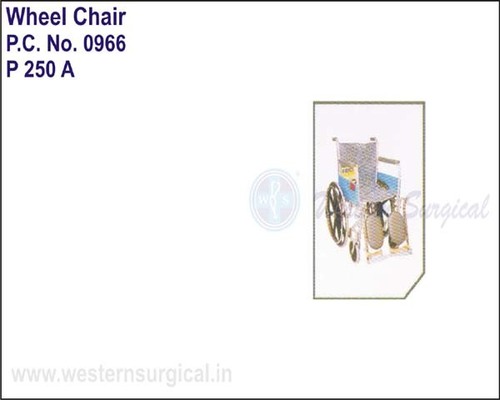 Wheel Chair (regular) With Elevated Foot Rest