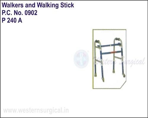 Invalid Foldable Adjustable Walker Castors