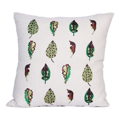 multi colour embroidery cushion