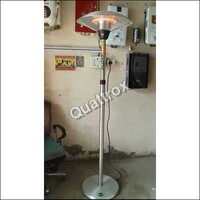 Silver Electric Heater
