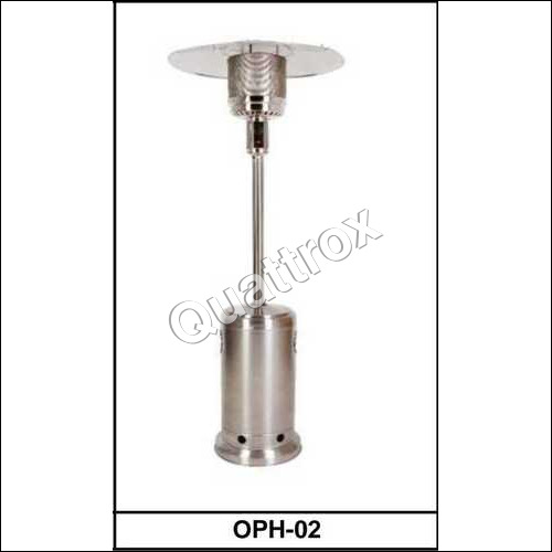 Gas Garden Heaters - Color: Silver