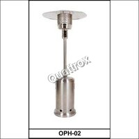 Gas Garden Heaters - Color: Silver