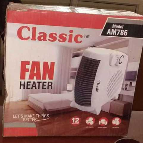 White Fan Heater