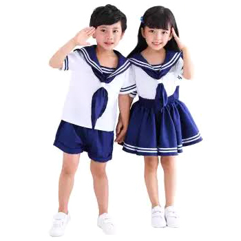 No Fade Kids School Uniform Dress