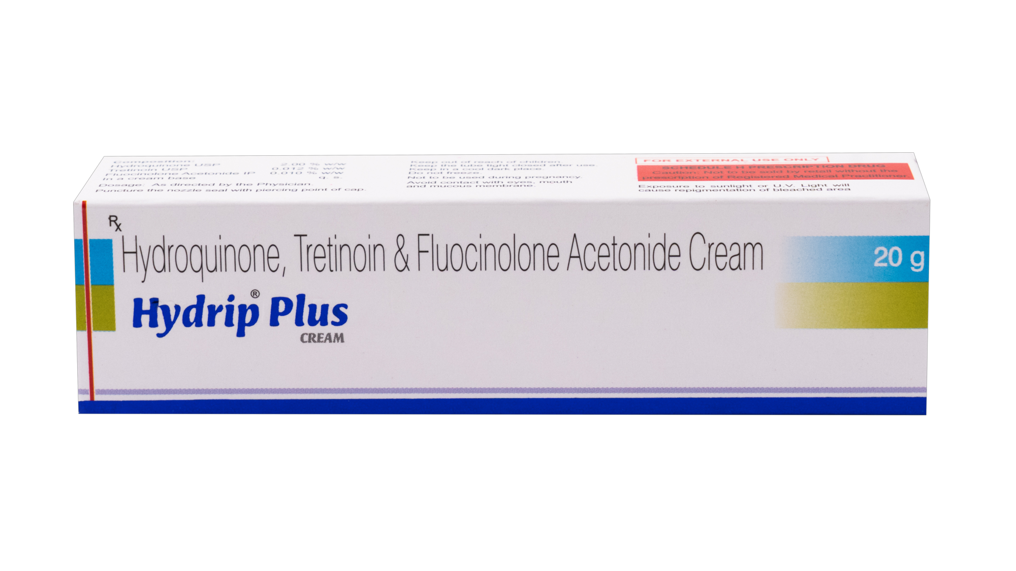 Hydroquinone, Tretinoin & Fluocinolone Acetonide Cream