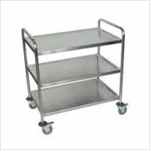 Ss 3 Tier Trolley Length: Customized Foot (Ft)