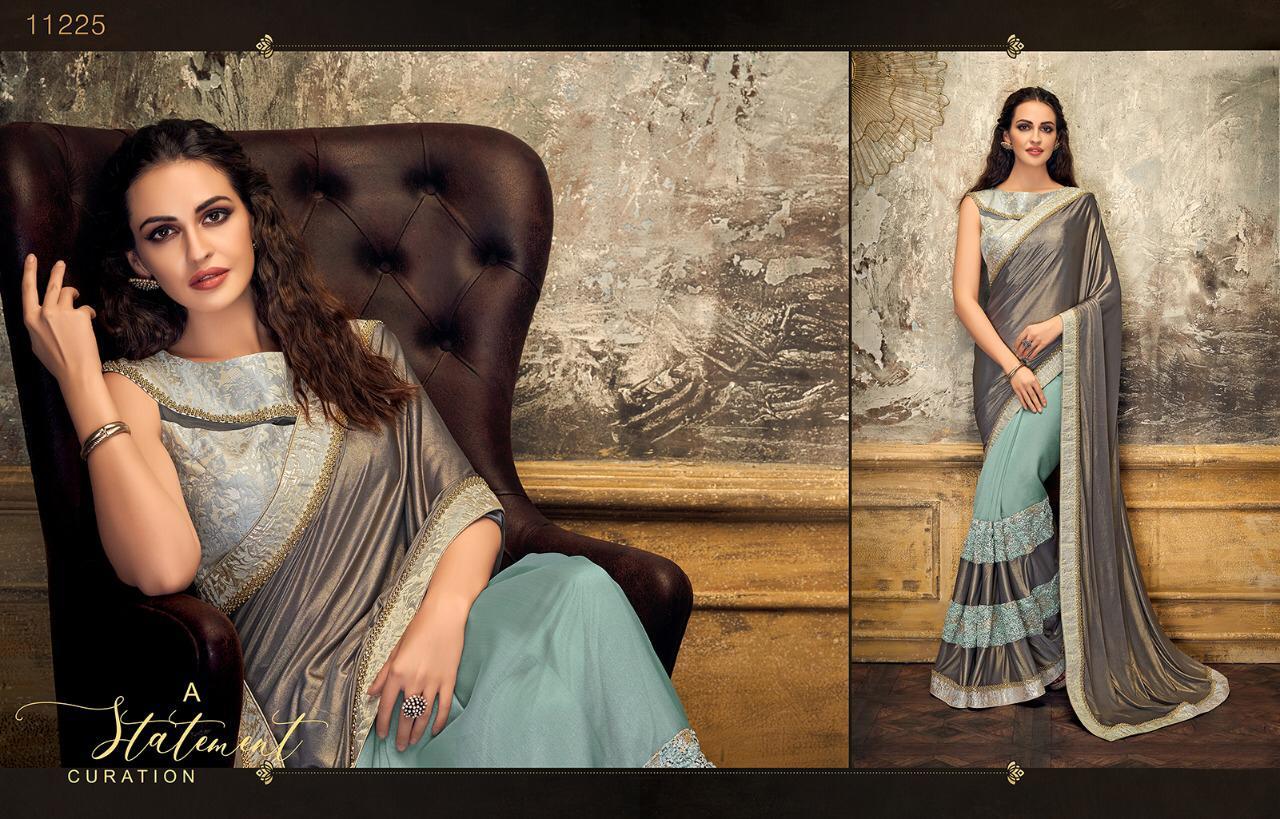 lack Designer Saree