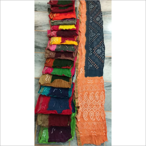 Ladies Cotton Bandhani Saree Ladies Cotton Bandhani Saree