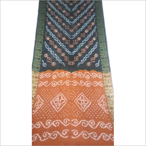 Designer Silk Bandhani Saree - Soft Fabric, 6.5 Meters, Multi-Color Print | Anti-Wrinkle, Easy Care, Colorfastness
