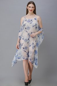 Multi Silk Dress
